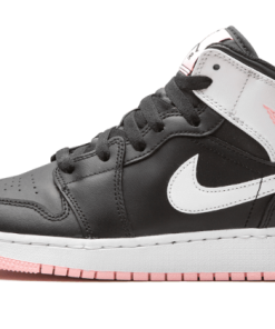 air jodan 1 Mid Arctic Pink Black