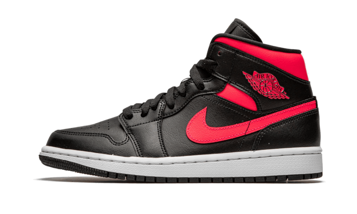 air jodan 1 Mid Black Siren Red