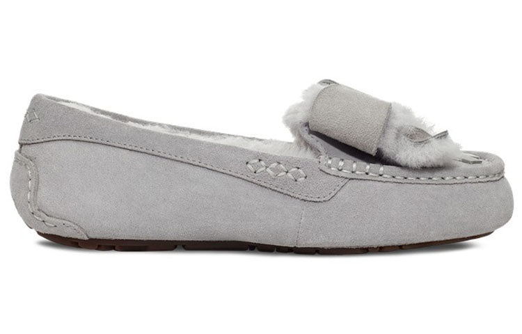 (WMNS) Ansley Bow Slipper 'Light Grey' 1113470-LGRY - Image 2