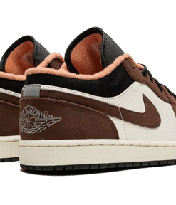 Alternative view of air jodan 1 Low Mocha