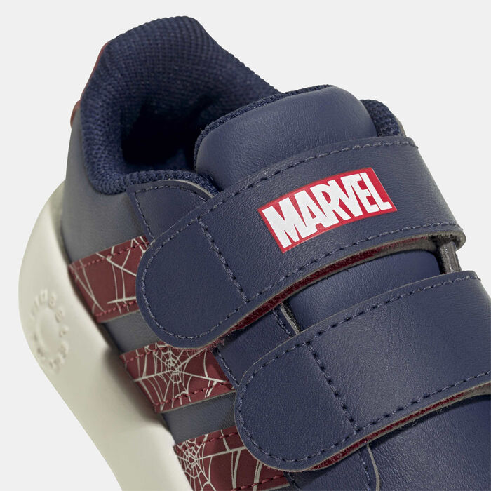 Kids' x Marvel Spider-Man Grand Court Shoes - Image 5