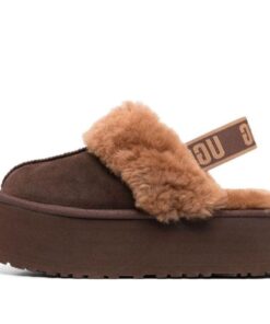(WMNS) Funkette Slipper 'Brown' 1113474-BCDR