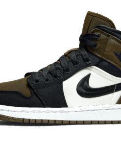 air jodan 1 Mid Olive Toe