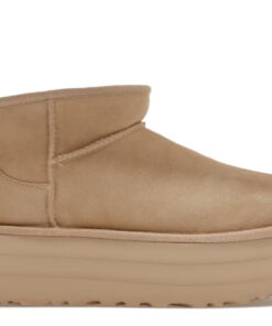 ugg Classic Ultra Mini Platform Boot Mustard Seed