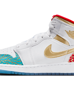 air jodan 1 Mid Sneaker School NC to Chicago