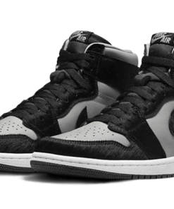 Alternative view of air jodan 1 Retro High OG Twist 2.0 Medium Grey