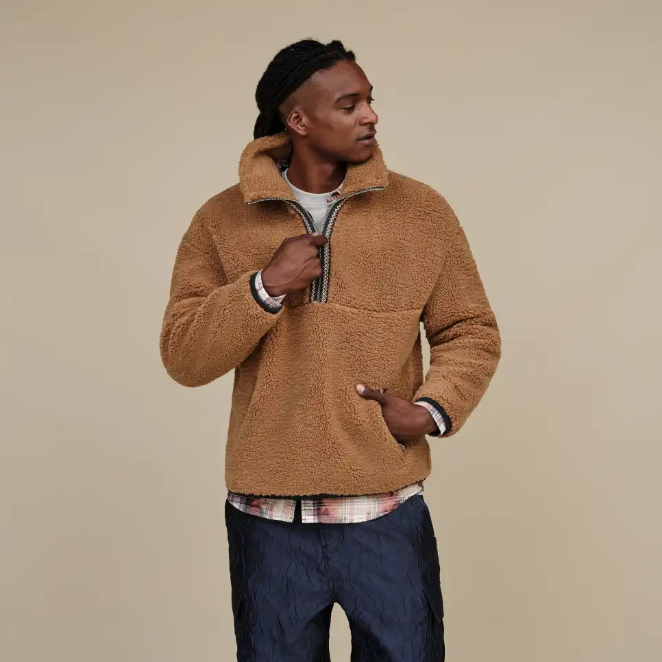 Homme UGGbraid Half Zip Sweater - Image 2