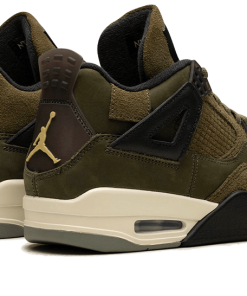 Alternative view of air jodan 4 Retro SE Craft Medium Olive
