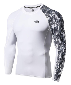 The North Face Men's Long Sleeve UPF 50+ Baselayer Skins High Performance Compression Sun Protection