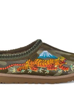 ugg Tasman Slipper Palace Burnt Olive Camo