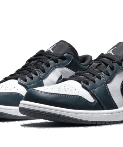 Alternative view of air jodan 1 Low Dark Teal