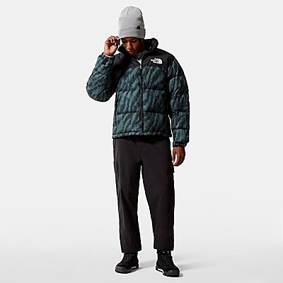 The North Face - Printed 1996 Retro Nuptse Jacket - Balsam Green Wood Tiger Print - Image 6