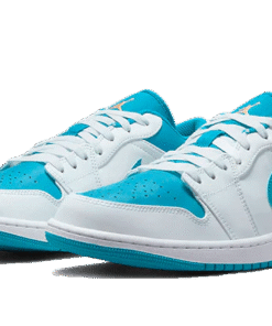 Alternative view of air jodan 1 Low Aquatone