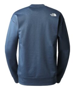 Alternative view of The North Face - Men's Spacer Air Crew - Shady Blue/ Light Grey Heather