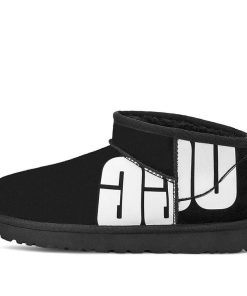 (WMNS)  Classic Ultra Mini Broken Logo 'Black White' 1126373-BLK