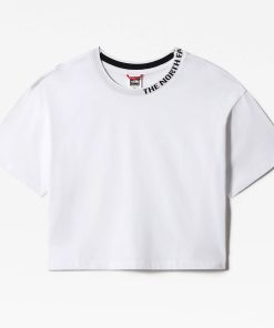 The North Face - W New SS Crop Zumu Tee - TNF White
