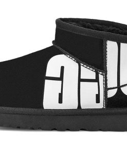 Alternative view of (WMNS)  Classic Ultra Mini Broken Logo 'Black White' 1126373-BLK