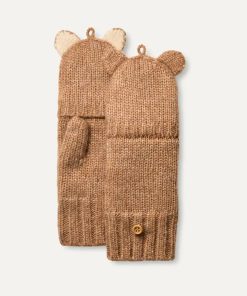 Enfants Chunky Cat Mitten