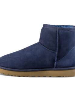 (WMNS)  Classic Mini II Boot Navy Blue 1016222-NAVY