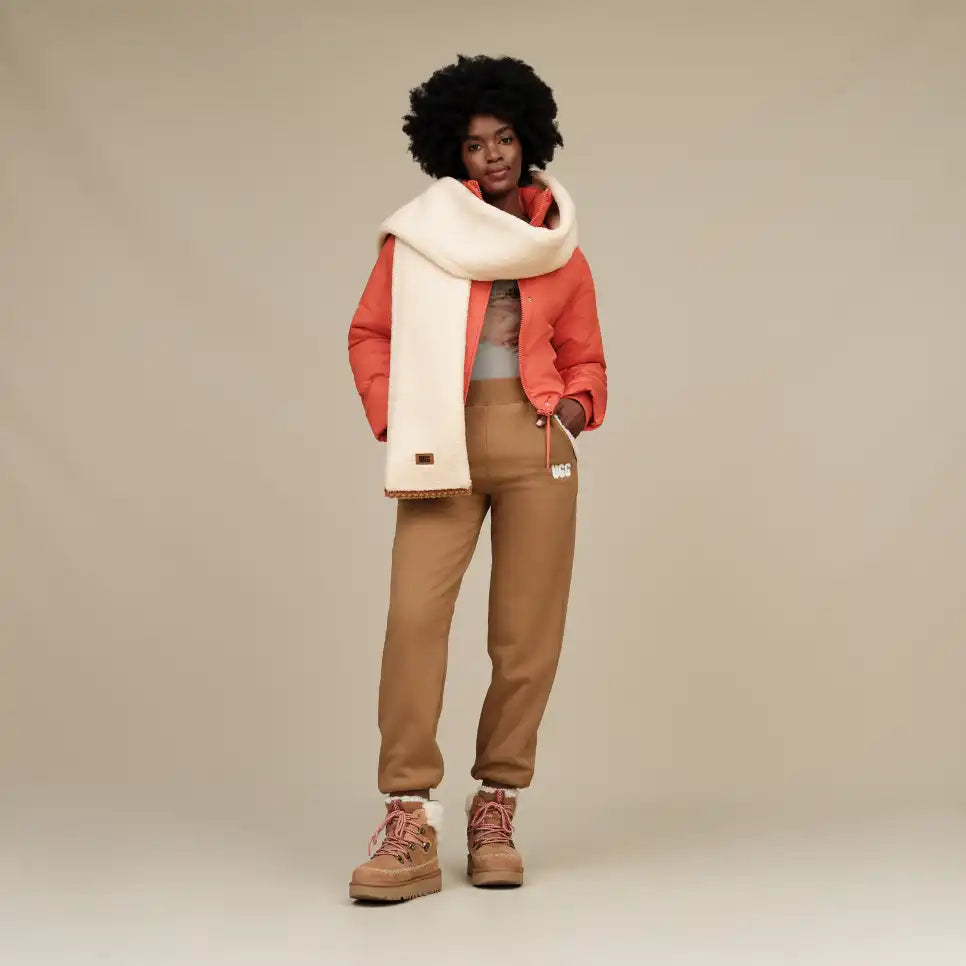 Femme fluff Scalloped Scarf - Image 7