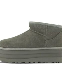 (WMNS)  Classic Ultra Mini Platform 'Moss Green' 1135092-MSG