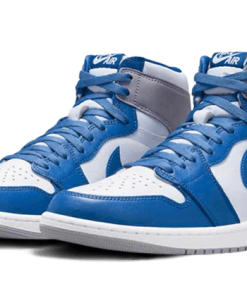 Alternative view of air jodan 1 Retro High OG True Blue
