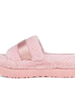 (WMNS)  Fluffita Thick Sole Pink Slippers 1113475-PCD