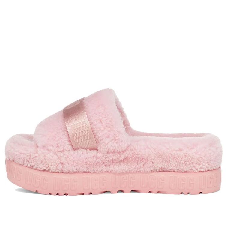 (WMNS) Fluffita Thick Sole Pink Slippers 1113475-PCD
