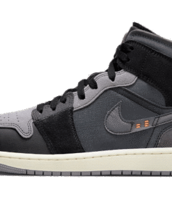 air jodan 1 Mid Craft Inside Out Black