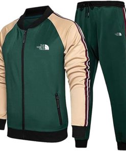 The North Face casual long sleeve sports suit